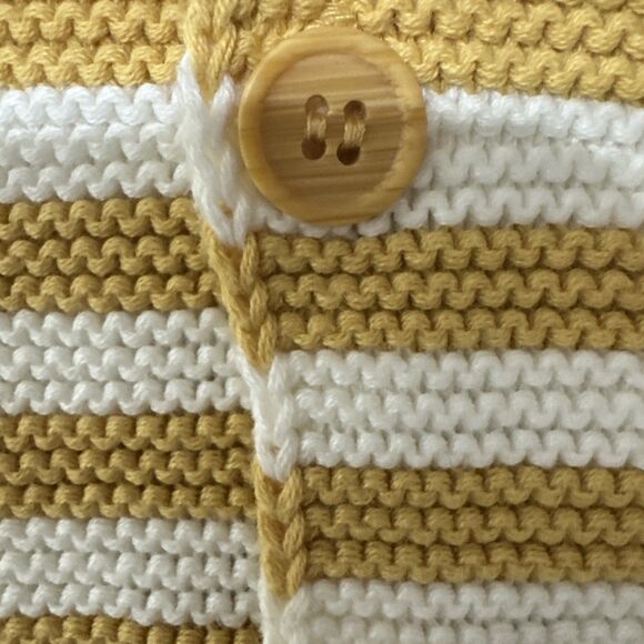 Y2k SuperCute Disney Baby Sweater Jacket 6/9month Winnie The Pooh BearBaby Sweet - Picture 3 of 5